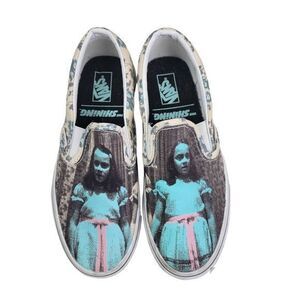 Vans Unisex House Of Terror The Shining Slip-On Shoes Multi Size Men 4/Women 5.5